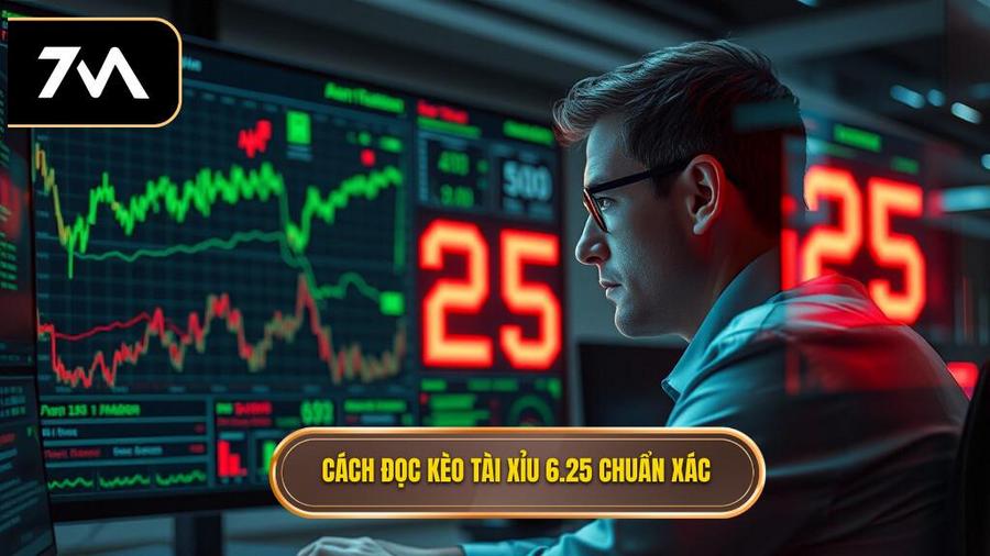 Cách đọc và tính tiền kèo tài xỉu 6.25 chuẩn xác